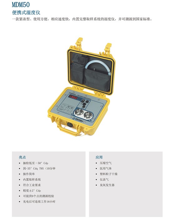 MDM50 便携式湿度仪