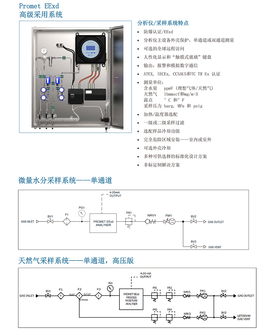 Promet EExd 过程水分分析仪